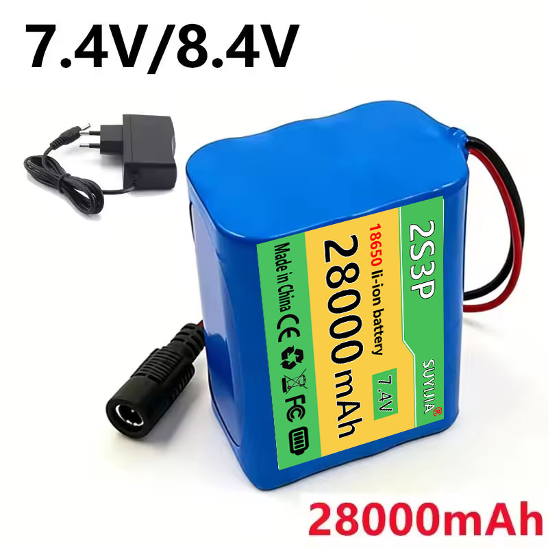Fishing Boat Navigation Light - Batteria al litio 8.4V 28Ah 2s3p